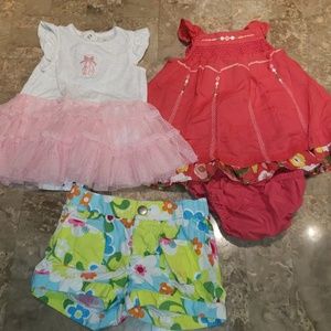 Bundle of baby clothes